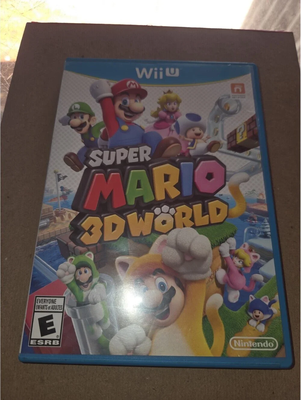 Super Mario 3D World Nintendo Wii U veey good A7